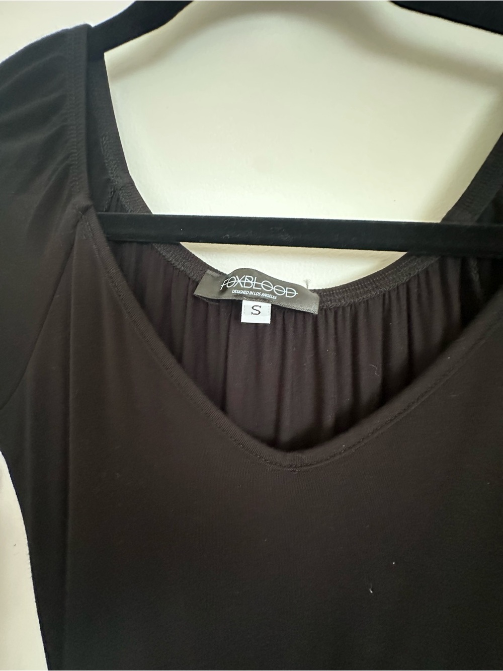 Morticia foxblood thumb hole maxi - Picture 2 of 2